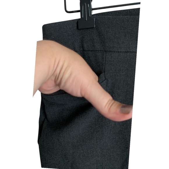 Chico's Women's Gray Pants Size 0.5R (US 6/Small) Stretch with Pockets - Picture 3 of 6